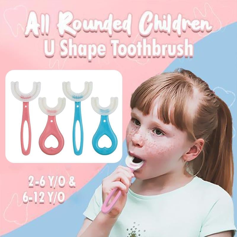 All Rounded Children U-Shape Toothbrush