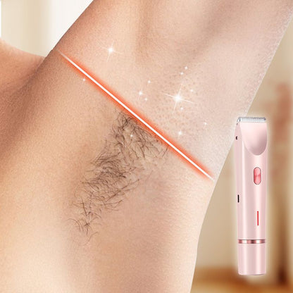 ¾Dual-Head EpilatorIPX7 Waterproof - Hair Removal & Trimming | 21-Day Silky Skin  Cordless Design | Hypoallergenic |